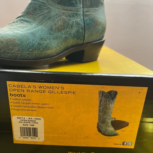 Cabela woman’s open range Gillespie size 10 M brand new with box and wrapping! - Picture 4 of 4